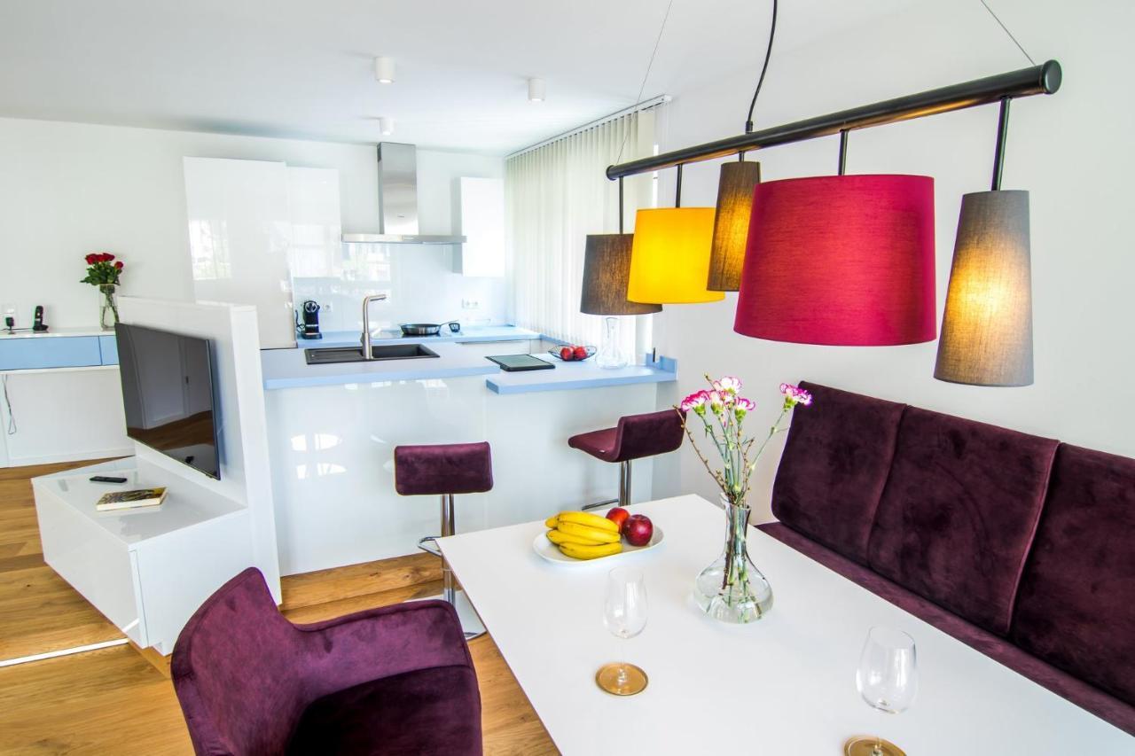 Baadhaus Apartment Traunkirchen Bagian luar foto