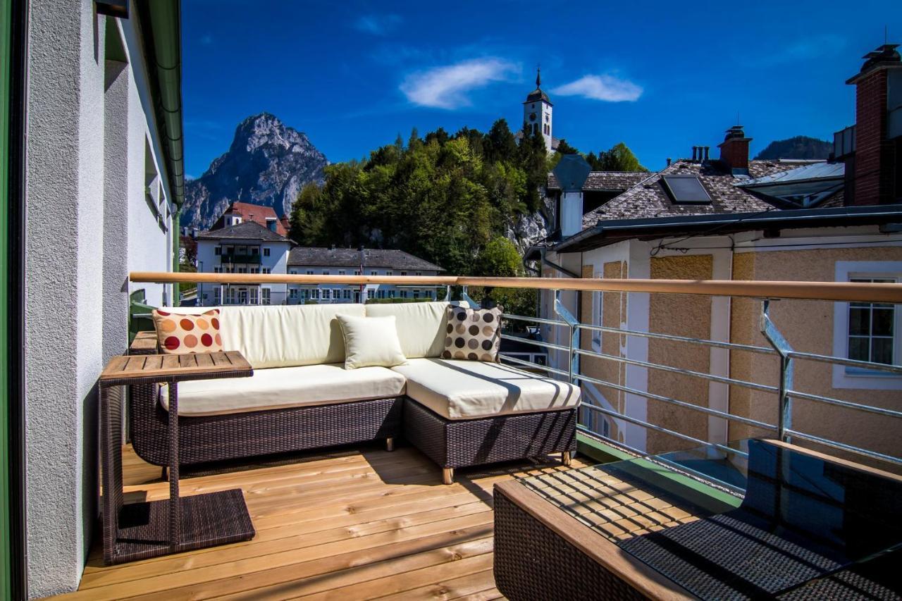 Baadhaus Apartment Traunkirchen Bagian luar foto