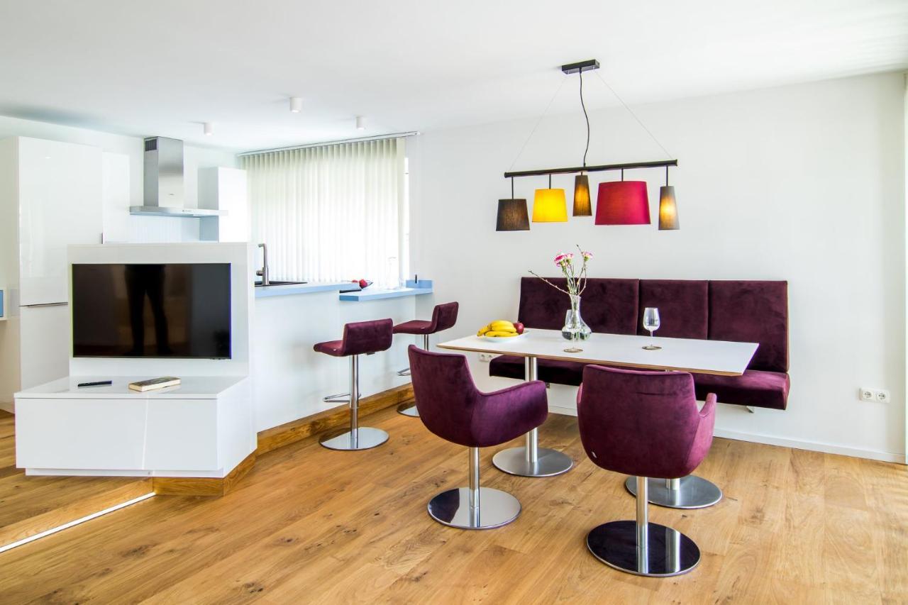 Baadhaus Apartment Traunkirchen Bagian luar foto